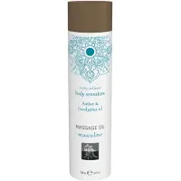 Shiatsu Massage oil masculine - Amber & Eucalyptus 100 ml Massageöl