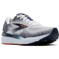 Brooks Ghost 16 - Herren Laufschuhe Weiß 1104181D-130 , EU 45