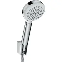 Hansgrohe HG Brauseset CROMETTA 100 1jet Metaflex Brauseschl. 1250mm weiss/chrom