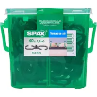 Spax Abstandhalter Air Belüftung 6,5mm für ca. 2,8qm (40 Stk)