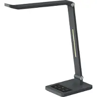 Hansa - Styro Tide Schreibtischlampe metallicgrau 9 W