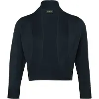 s.Oliver Black Label Strickjacke BLACK LABEL, Damen, Gr. 46, blau, Strick, Obermaterial: 71% Viskose, 29% Polyester, unifarben, regular fit taillenbedeckt, gerader Abschluss, Strickjacken Strickjacke, mit Blende