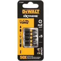 DeWalt DT7994TQZ PH2 Bits 5 Stück, 25mm Länge, magnetisch