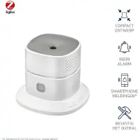KlikAanKlikUit Kabelloser Smart-Kohlenmonoxidmelder ZCO-900