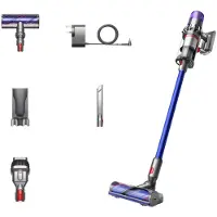 Dyson V11 Advanced, 2-in-1-Stabstaubsauger, Beutellos, Nickel, Violett, Trocken, Zyklonal, Teppich, Harter Boden, Vinyl, Holzboden