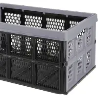 Inda Klappbox stapelbar 32 L Transportbox 48X35X24CM Einkaufskiste klappbar