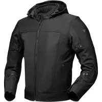 Modeka Davey Air wasserdichte Motorrad Textiljacke, schwarz, S