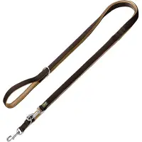 Hunter Neopren Führleine, braun/karamell - 200 cm lang, 15 mm breit