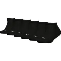 Puma Sneakersocken "KIDS PLAIN SNEAKER 6P ECOM" 6 Paar, mit verstärktem Zehenbereich