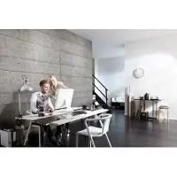 Overig Fototapete "Concrete Blocks - Größe 368 x 254 cm" bedruckt glatt Wohnzimmer, Schlafzimmer