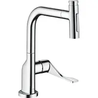 Hansgrohe SPT 230 Se 2jet Axor Citterio mit Ausziehbrause und sBox, chrom