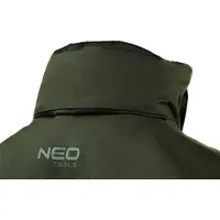 Neo Tools Winter-Arbeitsjacke Camo 100 % Polyester, mit TPU-Membran,...