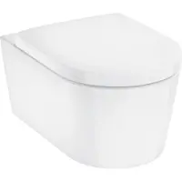 Hansgrohe EluPura S Wand WC Set 540 AquaFall Flush mit WC-Sitz mit SoftClose und QuickRelease