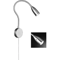 FISCHER&HONSEL GMBH Nachttisch-Leselampe Sten mit Wandmontage