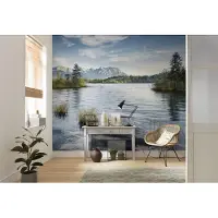 Overig Vliestapete "Digitaldruck Vlies - Am Ende des Tages - Größe 300 x 280 cm" bedruckt glatt Wohnzimmer, Schlafzimmer
