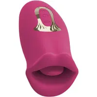 You2Toys - Klitorisvibrator mit Zunge (Pink)