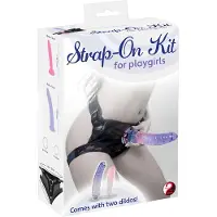 You2Toys - Strap-on Set - zum Anlegen, 2 Dildos