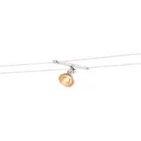 SLV Tenseo Seilsystem, Strahler Cosmic 2er Set, GX5,3, weiß