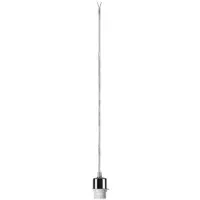 SLV 132662 FENDA E27 Pendelleuchte chrom ohne Rosette ohne Schirm offenes Kabel