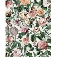 Overig Vliestapete "Digitaldruck Vlies - Romance - Größe 200 x 250 cm" bedruckt glatt Wohnzimmer, Schlafzimmer