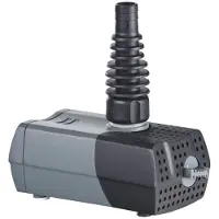 HEISSNER P700E-00, Verdrängungspumpe, 8 W, 700 l/h, Schwarz, Grau