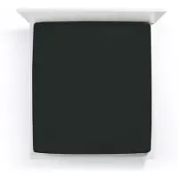 Bella Donna Topper Spannbetttuch La Piccola 90x200 cm | schwarz - schwarz