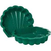 Swing King Muschel Sandkasten, Green