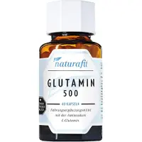 Naturafit Glutamin 500 mg, 60 St. Kapseln