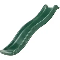 Axi Sky175 Rutsche mit Wasseranschluss Grün - 175 cm | Anbau Element für Kinder Spielturm / Spielhaus / Stelzenhaus | Wasserrutsche / Anbaurutsche für Podesthöhe 90 cm