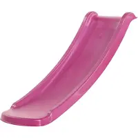 Axi Sky120 Rutsche Lila - 118 cm | Anbau Element für Kinder Spielturm / Spielhaus / Stelzenhaus | Anbaurutsche für Podesthöhe 60 cm