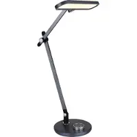 Globo Schreibtischlampe Berletta grau