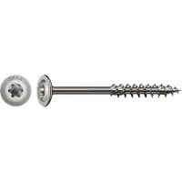 Spax Tellerkopfschrauben 8.0 x 160 mm TX 40 - 16 Stück Edelstahl GLO763026602
