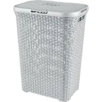 Curver Laundry basket Curver Natural Style 60L light gray (46800)