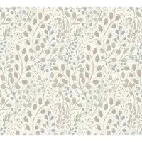 A.S. Création Vliestapete "Attractive 2 Tapete mit Blümchen" gemustert matt neutral leicht strukturiert Floral Blumentapete blümchen leicht strukturiert Design Kinderzimmer