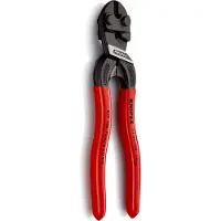 Knipex 71 01 160 SB CoBolt S Kompakt-Bolzenschneider mit Kunststoff überzogen schwarz atramentiert 160 mm (SB-Karte/Blister)