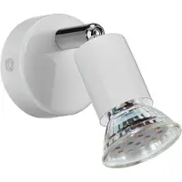 Eglo LED Wandleuchte Wandlampe Wandspot 1er Spot Weiß Lampe Leuchte 31414