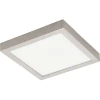 Eglo connect LED Deckenleuchte Fueva-C, Smart Home Deckenlampe, L: 30x30 cm, dimmbar, Flurlampe, Küchenlampe, Weißtöne und Farben einstellbar