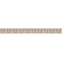 A.S. Création Bordüre "Only Borders" Motiv Retro gemustert aufgeschäumt Tapete Bordüre einfarbig barock floral selbstklebend Borte Flur Design