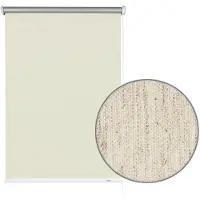 Gardinia Seitenzug-Rollo Thermo ENERGIESPAREND 494 Struktur natur 142 x 180 cm