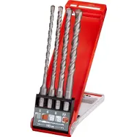 Kwb 240800, Bohrer, Bohrerbit-Set, Drehung der rechten Hand, 160 mm, Mauerziegel, Beton, 10 cm