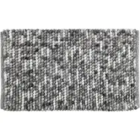 Wenko Badteppich Urdu Grau 60 x 90 cm, Mit Melagne-Effekt Wenko Grau