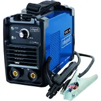 Scheppach WSE1100 Inverter Schweißgerät 230V | Lüfterkühlung & Überhitzungsschutz | Auto-Heißstart | inkl. Bürste, Hammer, Elektroden & Tragegurt