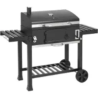 El Fuego Holzkohlegrill Ontario XXL AY0415 schwarz Grill
