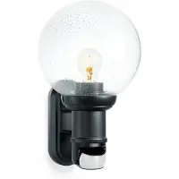 Steinel Sensor Außenwandleuchte L560S schwarz 1-flammig 368x215 mm