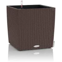Lechuza 'Cube Cottage 30', mokka, ca. 29,5 x 29,5 x H 30 cm