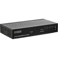 Schwaiger Netzwerk Switch 8-Port 10/100/1000 Mbit/s