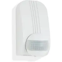 Telefunken Bewegungsmelder Erfassungswinkel 180° weiß Kunststoff IP44
