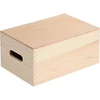 Kesper Allzweckkiste, Klappdeckel,Kiefer, 69401