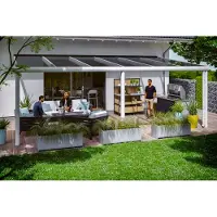 Skanholz Terrassendach "Garda", BxT: 648x257
