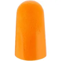 3M Gehörschutzstöpsel 1100, Einweg, konisch geformt, SNR 35 dB, weicher Schaumstoff, orange, Packung mit 30 Paar